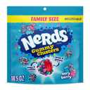 NERDS Gummy Clusters, Candy, Very Berry, Crunchy and Gummy, 18.5 oz (EXP 09/04/26)