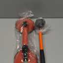 Floor Gap Fixer Tool for Laminate Floor Gap Repair Include Suction Cup and Mallet (Can't use on scraped surface floor)-Orange Kit