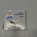 MR.SIGA Kitchen Sink Strainer, Stainless Steel Sink Drain Strainer, Dishwasher Safe, Outer Diameter 4.4 inch/11.2cm, Inner Diameter 3 inch/7.6cm, Pack of 3