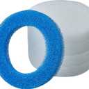 EHEIM Filter Pad Set for Ecco Pro Easy Series, 1 Coarse and 4 Fine Filters,BLUE,6.00 x 6.00 x 4.00 inches