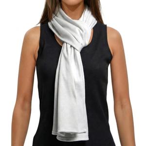 EMF Scarf 5G RF Shielding Clothing - Silver Fabric