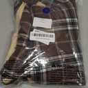 Kuoser Waterproof Dog Coat, Reversible Dog Jacket for Large Dogs, Adjustable Durable Doggie Winter Coat for Groowing Puppies Warm Puppy Cold Weather Apparel, Brown L (Large (Pack of 1))