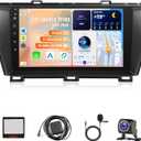 Car Stereo Radio for Toyota Prius 2010-2015 with Apple Carplay Android Auto - 9" IPS Touchscreen Car Head Unit Replacement with GPS BT WiFi FM SWC Mirror Link Backup Camera - 2G+32G (J.B.L)