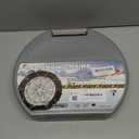 Snow-Chains Auto Fixing 1 Min Quick Fit Easy Installation Tire-Chains, Gifts for Safety, Portable Reusable Universal Emergency Tire Traction Chain for Passenger Car and SUV - Set of 2 (XM-130)