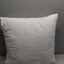 MIULEE 24x24 Synthetic Down Alternative Pillow Insert Euro Decorative Throw Pillow 24 x 24 Inch Body Bed Sleeping Ultra Soft Fluffy Form for Sofa Couch Bed, Pack of 1