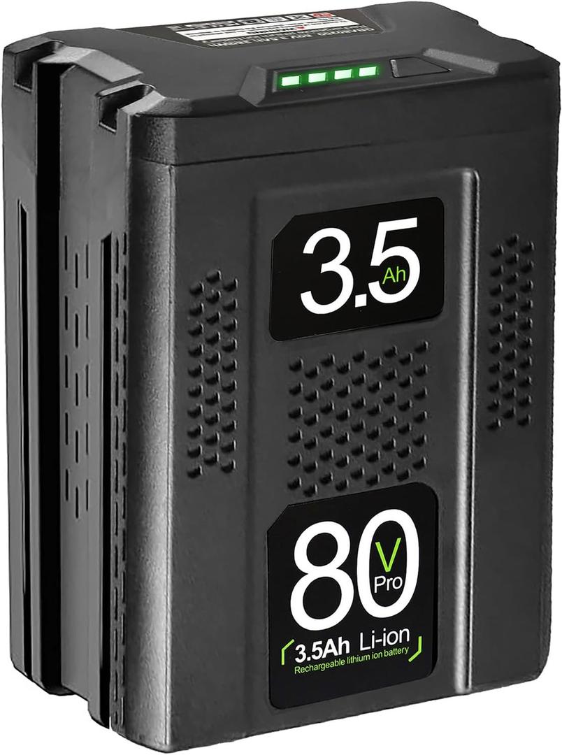 80V 3.5AH Greenworks  Lithium Ion Battery Replacement