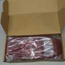 RT-TCZ for Jeep JL Inner Door Handle Bowl Cover Trim for Jeep Wrangler JL JLU 2018+ for Gladiator JT 2020-Present Red Carbon Fiber Interior Accessories 4pcs