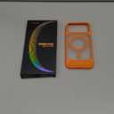 TORRAS Strong Magnetic & Seamless Stand for iPhone 17 Pro Max Case, Fit for MagSafe, Military Grade Drop Protection, Adjustable Kickstand for iPhone 17 Pro Max Case Translucent Matte Orange