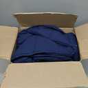 L'AGRATY Weighted Blanket - 88"x104" 20lbs Cooling Breathable Heavy Blanket Microfiber Material with Glass Beads for Adult All-Season Summer Fall Winter Soft Thick Comfort (03-navy Blue)