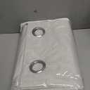 Room Darkening Curtain 88 inches Long Faux Linen Thermal Insulated for Living Room Bedroom Rod Pocket/Back Tab/Hook Belt/Clip Rings 4-in-1 Header Curtain, 52W x 88L, Birch, 1 Panel