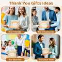 EXTALOW Thank You Gifts for Women,10PCS Teacher Appreciation Gifts,Birthday Gift Basket,Employee Appreciation Gift for Coworkers Women Teachers Friends Mom Her Boss Nurse Secretary with Thanks Cards