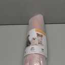 JOLLYVOGUE Calming Small Dog & Cat Bed for Indoor Cats - 20 inches Washable Donut Bed for Kittens & Puppies, Anti-Anxiety Round Fluffy Plush Pet Beds (Fits up to 15 lbs, Peach Pink)