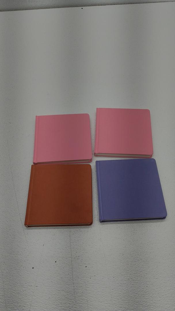 Colorful Hardcover Blank Book 4 Pack 6x6
