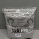 LAMIT Linen Window Curtains for Bedroom, 63 inch Grommet Thick Linen Drapes Light Filtering Privacy Sheer Curtains for Living Room, Set of 2 Panels (52 x 63 Inch, Light Grey)