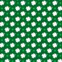 ZRLABL St. Patrick's Day Wrapping Paper Roll, Green and White Clover Pattern, Premium Paper, 30x394 Inches, Reversible Design for Gifts and Celebrations