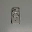 for iPhone 17 Pro Max Case with 1x Screen Protector, [Compatible with MagSafe] [Integrated Camera Protection], Non Yellowing Slim Cute Women Girly Magnetic Cover for iPhone 17 Pro Max, Silver