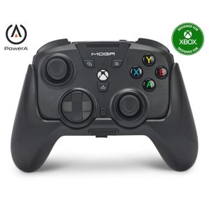 PowerA XP-ULTRA Wireless Controller for Xbox Series X|S - Firmware update via App fixes WL disconnect, Officially licensed, mini-pad + grip, works on Xbox One, Windows 10/11, Android Mobile, and Smart TVs, Xbox Wireless, Game Pass Ultimate Trial, 60-Hr Battery