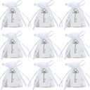 50 Pcs Rustic Vintage Key Bottle Opener with Card Tag and Sheer Bag for Wedding Party Favors