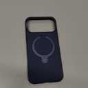 TORRAS Q3 Silicone for iPhone 17 Pro Max Case with Stand, Fit for MagSafe, Liquid Silicone Soft Cozy Grip, 360 Spin Stand, Camera Control, Protective Case for iPhone 17 Pro Max Silicone, Deep Blue