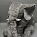 Giant Stuffed Animals Doll Elephant Stuffed Animal, 24" Stuffed Elephant Plush Toy Gifts for Girls Boys Gray