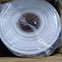 Crawl Space Vapor Barrier, 12 Mil Vapor Barrier, 10'x100', Plastic Drop Cloth Covering for Crawlspace Encapsulation, Thick Plastic Sheeting, Black and White Panda Film