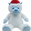 Holiday Home Jumbo Yeti Plush 44 in.