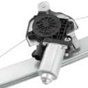 BOXI Rear Passenger Side Power Window Regulator with Motor Fit for Chevy Equinox 2010-2011 / for GMC Terrain 2010-2011 Sport Utility 4-Door / 22803635