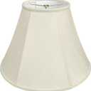 Bell Lamp Shade, TOOTOO STAR 7" x 15" x 10.5" Royal Style Spider Lamp Shade, Home Decor Beige Floor Lamp Table Lamp Shade