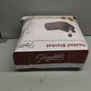 Homemate Electric Heated Blanket Twin - 62"x84" Heating Bed Blankets Throw with 10 Heating Levels 8 Hours Auto Off Fast Heating Over-Heated Protection Ultra Soft Warm Flannel ETL Certified Grey