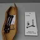 SMALLRIG Clamp w/ 1/4" and 3/8" Thread and 9.8 Inches Adjustable Friction Power Articulating Magic Arm with 1/4" Thread Screw for LCD Monitor/LED Lights - KBUM2732B