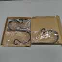 Christmas Stocking Holders for Mantle Set 4,Lightweight Stocking Holder No-Slip Stocking Hangers for Mantel Fireplace,Adjustable Mantel Stocking Hooks (Bronze-4 Pack)