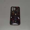 Cute Phone Case for iPhone 15 Pro Max Case Amber Leopard Full Camera Protective Slim Shockproof Aesthetic-Brown Amber