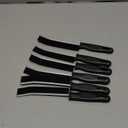 PUFTEM Crevice Cleaning Brush, Hard Bristle Multifunctional Cleaning Brush Tool, Gap Scrub Brush, Cleaning Tools for Narrow Gaps, Grout, Tile Seams, Window Tracks, Car Vents, (6)