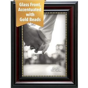 Classic Traditional Lucy Picture Frame, 5" x 7", Dark Brown