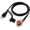 120V Engine Block Heater Cord 3600008 251919 For Fo-rd 6.0 6.4 6.7 6.8 7.3 L Powerstroke Diesel E350 450 550 F250 350 450 550 Dod-ge Ra-m Cummins Diesel 5.9 6.7 L Heavy Duty Immersion Heaters 6 Feet