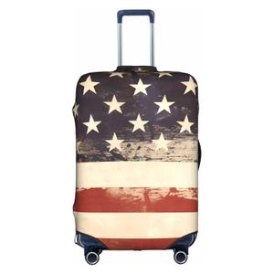 Vintage American Usa Flag Trolley Travel Case Protector 30x20