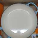 Le Creuset Enameled Cast Iron Signature Braiser, 3.5 qt., Sea Salt