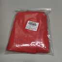 NLMUVW Red Linen Tablecloth Round, Christmas Table Cloth Water Resistant Textued Table Cover for Kitchen Dining Coffee Party, 48 Inch