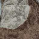 INT&TDR FANTASY Snug Fit Adult Bear Onesie Pajamas, Sherpa Cosplay Halloween Animal Zipper One Piece Costume (X-Small)