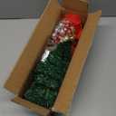 Mini Tabletop Christmas Tree with 30 LED String Lights, Star Top, Perfect for DIY Decoration 2ft