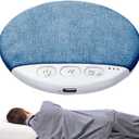 2026 New Sleep Pillow Speaker, Bluetooth Pillow Speaker with White Noise Timer Wireless Sleep Aid with Stereo Bass Private Sleep Headphones
