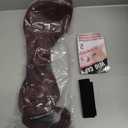 Burgundy 99j Synthetic Lace Front Wig 13x4 Layered Hairstyle Glueless Pre Plucked Straight 26 Inch for Wigs Black Women Beginner Friendly