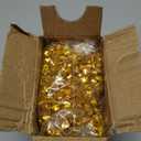 Nyuemystery 1000PCS Acrylic Gold Nuggets Faux Rocks 0.55 x 0.43 x 0.47 Inch for Vase Fillers, Table Scatter, Centerpieces, Party Wedding DIY Crafts Decorations