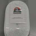 40FT Extra Long Kerf Weather Stripping Door Seal for Large Gaps and Easy Installation (White)