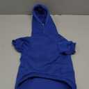 Dog Sweaters for Medium Dogs Dog Hoodie Solid Soft Brushed Fleece Clothes Sweatshirt with Pocket(Coffee-M)