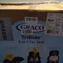 Graco TriRide 3-in-1 Reclining Car Seat, Clybourne - Rear & Forward Facing Car Seat, Highback Booster, Adjustable Headrest, Mfd: 2026/01/06