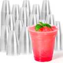 JOLLY CHEF 12 oz Clear Plastic Cups, 1000 Pack Disposable Clear Drinking Cups, Cold Party Drinking Cups for Ice Coffee, Picnics, Ceremonies, BBQ, Wedding, Birthday, Party, Christmas
