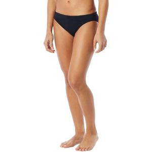TYR Women's Lula Classic Swim Bikini Bottom for Swimming, Beach, and Workout (Large, Black)