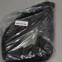 MAGZO Door Draft Stopper 36 Inches, Weighted Triangular Door Snake for Winter Noise Blocker with Hook Loops, Black