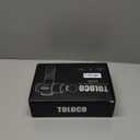 TOLOCO Massage, Deep Tissue Back Massage for Athletes for Pain Relief, Percussion Massager with 10 Massages Heads & Silent Brushless Motor, Valentines Day Gifts for Him Her, Carbon